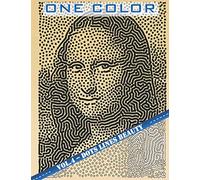 One Color: Vol 4 - Portraits Coloring Book for Adults (Relaxation & Stress Relief) (One color coloring book)