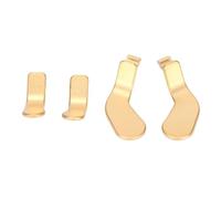One Controller Series 2 Model 1797 Controller Metal Replacement Parts, Including 4pcs Trigger Controller Paddles Stainless Steel Material(gold)