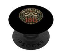 One Dart Closer To My Next 180 Darts Player PopSockets Adhesive PopGrip
