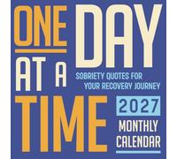 One Day at a Time 2027 Wall Calendar | 12" X 24" Open | Marble City Press | Plastic Free | Printed on Thick Art Paper