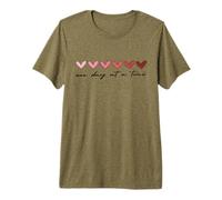 One Day At A Time, Hearts Recovery Quotes Saying Tees Premium T-Shirt