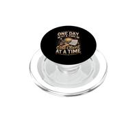 One Day at a Time One Client at a Time Substance Abuse PopSockets PopGrip for MagSafe