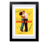 One Day Cast Signed Autograph Poster Photo Print Framed Memorabilia Tv Show Series Gift Ambika Mod Leo Woodall (A4 framed & mounted)