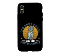 One Day I Wanna Be An Astronaut Space Exploration Astronomy Case for iPhone X/XS