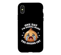 One Day I'm Gonna Make The Onions Cry Chef Cooking Humor Case for iPhone X/XS