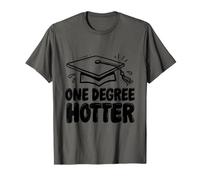 One Degree Hotter, College Master's Degree Graduation Day T-Shirt