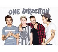One Direction Band Maxi Poster, Wood, Multi-Colour, 91.5x61x0.02 cm