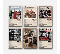 One Direction Poster (Set of 6) Album Cover Signed Limited Edition Posters Music Canvas Art Posters for Room Aesthetic And Wall Art Picture Living Room Decor Poster Unframed 08x12inch(20x30cm) Style-2