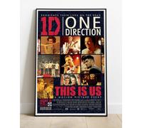 One Direction This Is Us/King Size Repro Poster - 36"x24" - Slightly Larger Than A1 - Bring Your Walls To Life !! / MP4892
