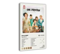 One Direction Up All Night Music Poster Canvas Poster Wall Art Decor Print Picture Paintings for Living Room Bedroom Decoration Frame-style 12x18inch(30x45cm)