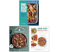 One Dish Fish, Foolproof Veggie One-Pot & One Pot Healthy Meals 3 Books Collection Set