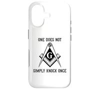 One Does Not Simply Knock Once - Masonic Freemason Case for iPhone 17