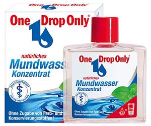 One Drop Only Natural Mouthwash Concentrate Pack of 3