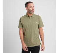 One Earth Men's Marl Polo Shirt - Green, Green
