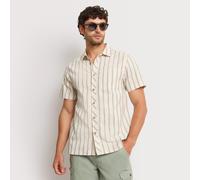 One Earth Men's Sennen Shirt, Ecru XL