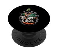 One Earth No Backup Climate Change Earth Day PopSockets Adhesive PopGrip