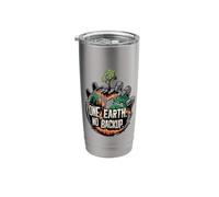 One Earth No Backup Climate Change Earth Day Stainless Steel Insulated Tumbler
