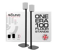 One / ERA100 Floor Stand Twin Pack (2pcs), Black | Compatible with Sonos One, Gen 2, Play:1, SL | Future-Proof Design Also Compatible with ERA 100, Designed by Sound Bass UK. Double, Pair