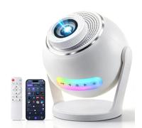 One Fire 3D Galaxy Projector,60Scenes HD Star Projector Bluetooth Speaker | Built-in BGM, Remote, Timer, 5 Brightness, Bluetooth Speaker Planetarium Projector for Room Decor, Birthday Gifts for Women