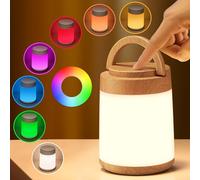 One Fire Baby Night Light Kids,8 Brightness Dimmable Touch Lamp,10 Color Memory Rechargeable Lamp,Remote+Touch Control Kids Night Light,3 Timer LED Warm Small Lamp
