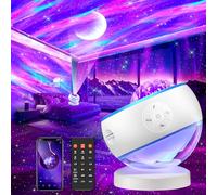 One Fire Galaxy Projector Star Projector Gifts for Girls Boys Her Women, 16 Colour Moon Galaxy Light Projector, 15 White Noise Machine | Bluetooth Northern Lights, Remote Sensory Lights Decor
