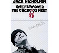 One Flew Over Cuckoo's Nest Vintage Poster Film Movie Drama Photo Wall Art Picture Poster A4