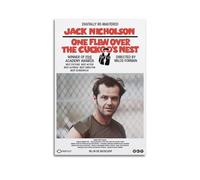 One Flew Over The Cuckoo’s Nest Canvas Poster Room Decor Poster for Bedroom Living Room Walls 12x18inch(30x45cm) Unframe-style
