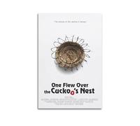One Flew Over The Cuckoo’s Nest Canvas Poster Room Decor Poster for Bedroom Living Room Walls 12x18inch(30x45cm) Unframe-style