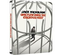 One Flew Over the Cuckoo's Nest (1975) Blu Ray + Steelbook 4K Ultra HD UHD