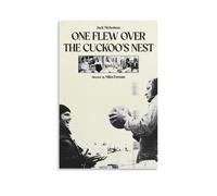 One Flew Over The Cuckoo's Nest Classic And Wonderful Movies And TV Series Canvas Poster Wall Art Decorative Painting Bedroom Painting Posters20x30inch(50x75cm) Unframe-style