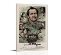 One Flew Over The Cuckoo's Nest Classic And Wonderful Movies And TV Series Canvas Poster Wall Art Decorative Painting Bedroom Painting Posters24x36inch(60x90cm) Frame-style