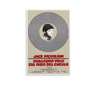 One Flew Over The Cuckoo's Nest Posters Classic Movie Poster Comedy Film Canvas Painting Wall Art Poster for Bedroom Living Room Decor (5) Canvas Poster Wall Art Picture Prints Hanging Photo Decor Hom