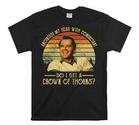 One Flew Over The Cuckoo's Nest Shirt, Randle McMurphy Anointest My Head with Conductant Vintage T-Shirt, Movies Quote Unisex Tshirt Black