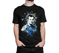 One Flew Over The Cuckoo's Nest T-Shirt Jack Nicholson Tee Men's Tee Shirt Black XL