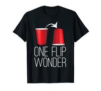 One Flip Wonder Flip Cup Beriut Beer Drinking T-Shirt T-Shirt