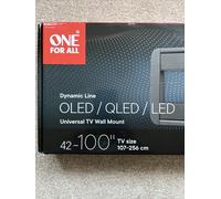 ONE FOR ALL 42 To 100 Inch OLED,QLED,LED TV WALL MOUNT FLAT-100KG-WM5610 (New)