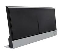 One For All Amplified Indoor Digital TV Aerial - 5G Filter- Ready to receive Freeview and Analogue TV Signals within a range of 15 miles - Full HD ready and 4K Ultra HD compatible- black - SV9385