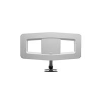 One For All Amplified Attic/Outdoor HDTV Antenna for 1080P 4K Free TV Channels, 85 Miles Long Reception Range, Fixing Materials Included, White Model 17421