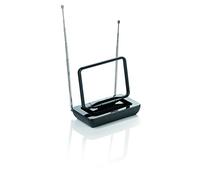 One For All Amplified Indoor Aerial - 36dB Gain - Ready to recieve Freeview TV signals within range of 9 miles- black - SV9125