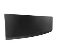 Amplified Indoor Digital TV Aerial, Ready to receive Freeview and Analogue TV Signals within a range of 15 miles, Curved