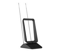 One For All Amplified Indoor Digital TV Aerial - Ready to receive Freeview and Analogue TV Signals within a range of 15 miles - Full HD Ready - HDTV Antenna - UHF/VHF - black - SV9460