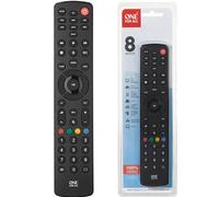 ONE FOR ALL CONTOUR UNIVERSAL 8 IN 1 REMOTE CONTROL 10M RANGE BLACK - URC1280