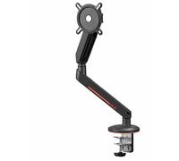One For All Universal Gaming Monitor Arm for 21-45 Inch Screens - VESA 75/100mm - Heigh adjustment with Tilt (80°), Swivel (180°) and Rotate (360°) - Max weight - 14 kg per screen - Black (DM8110)
