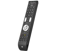 One For All Essence 4 Universal Remote Control - 1 count (pack of 1), Black