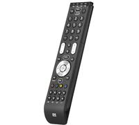 One For All Essence 4 Universal Remote Control - Operates 4 devices (TV Freeview Blu-ray and Audio) - Learning feature - Works with all brands - Black -URC7140