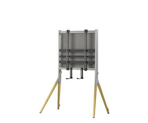 One For All Falcon Universal TV Stand - Screen Size 32-70”- LCD/LED/Plasma/OLED/QLED TVs - VESA 400x400 - Max weight 50kg - Integrated Universal Soundbar holder - Elegant Design - WM7482