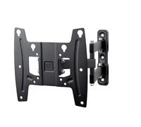 One For All Full Motion TV Bracket - Swivel (180°) Tilt (15°) Wall Mount - Screen size 19-42 Inch - For All types of TVs - Max Weight 30kgs - VESA 75x75 to 200x200 - Free Toolbox app - WM4251, Black