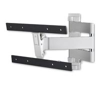 One For All Full Swivel OLED TV Wall Mount Bracket - Screen Size 32 to 77 inches - 180° Rotation and 20° Tilt - For All TV Types - Max Weight: 40kg - Max VESA 400x400 - Black and White - WM6453
