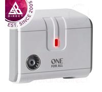One For All One Way TV Signal Booster│Crystal Clear Reception│Plug & Play│InUK