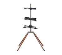 One For All Quadpod Universal TV Stand suitable TV's 32-70 inch Dark - WM7475